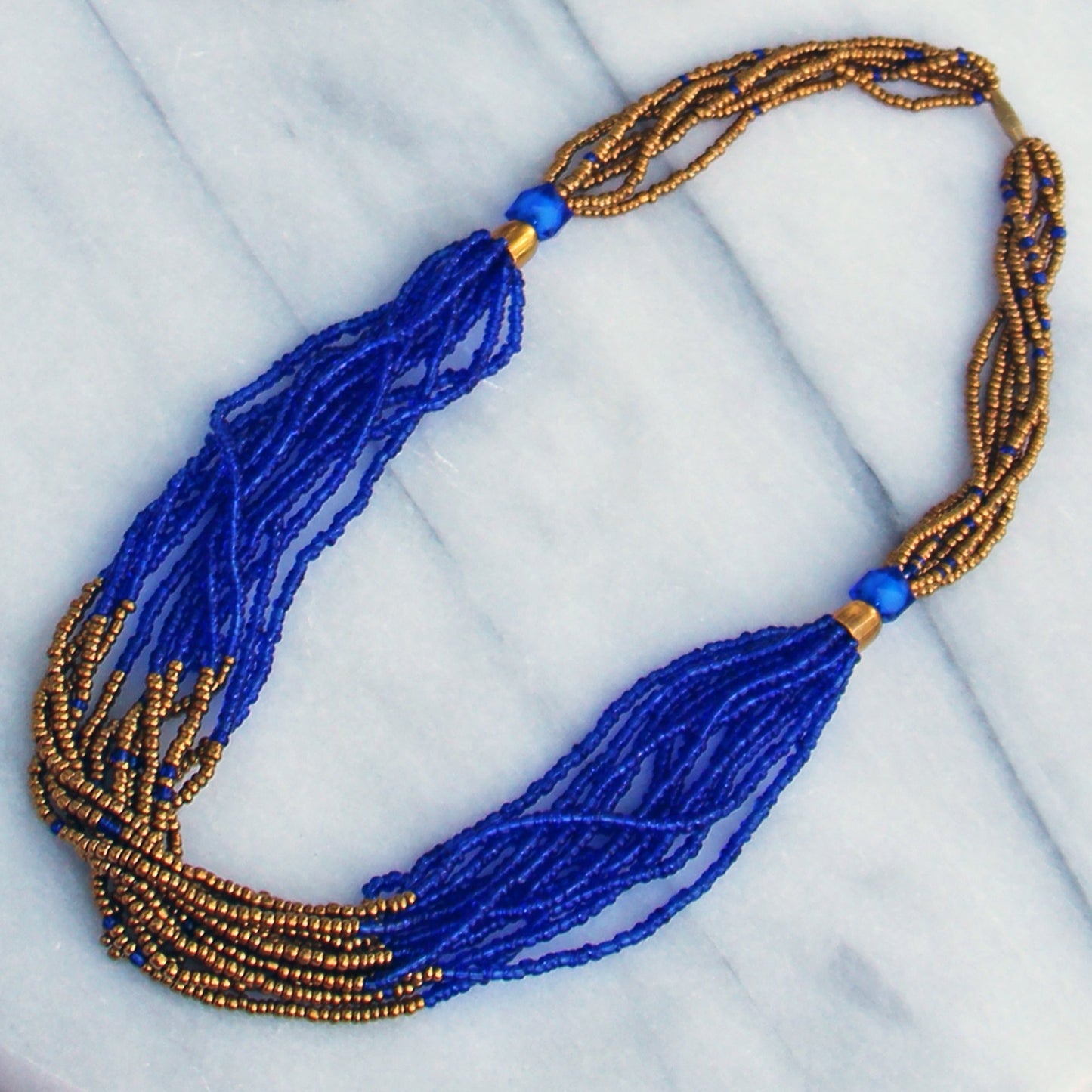 multistrand-maasai-bead-necklace-lapis-blue-and-gold