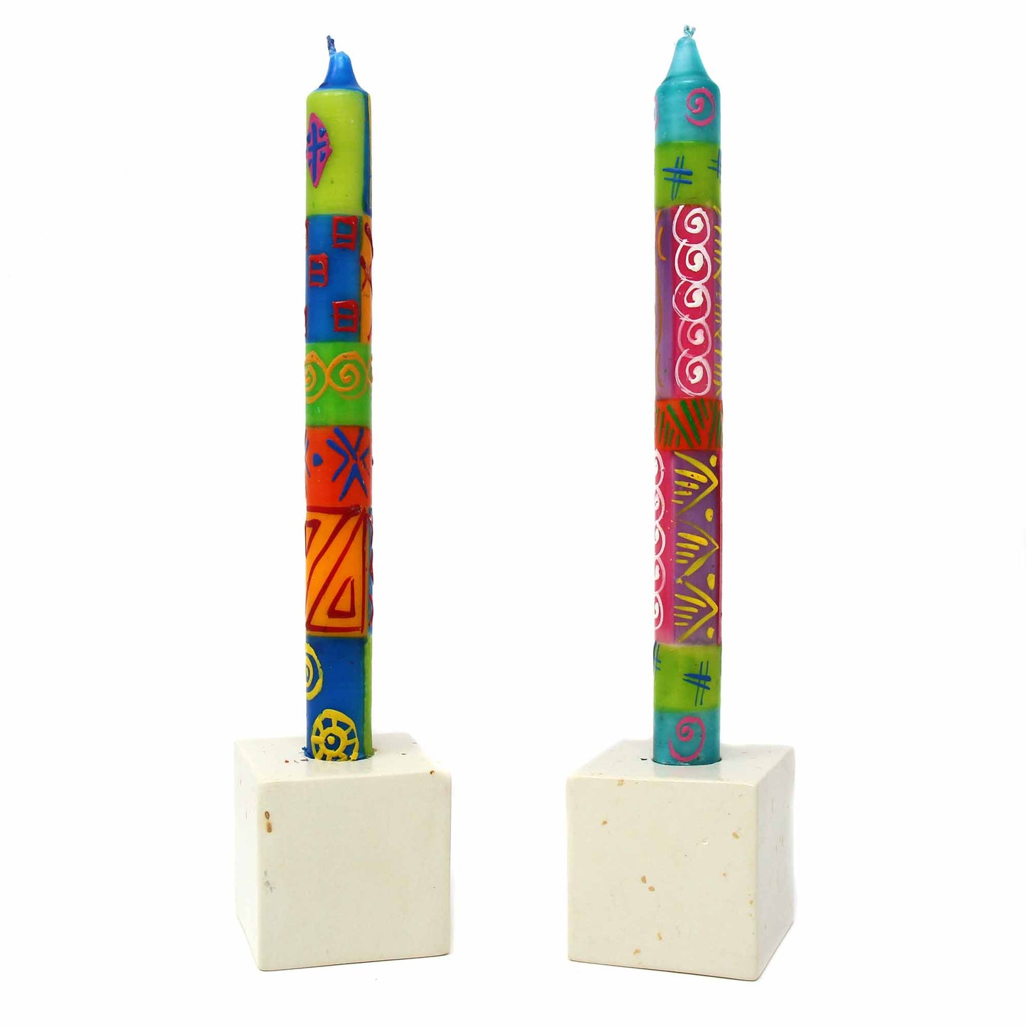 hand-painted-dinner-candles-pair-shahida-design