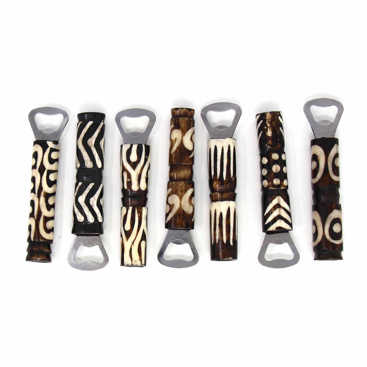 african-batik-bone-bottle-opener-mixed-designs
