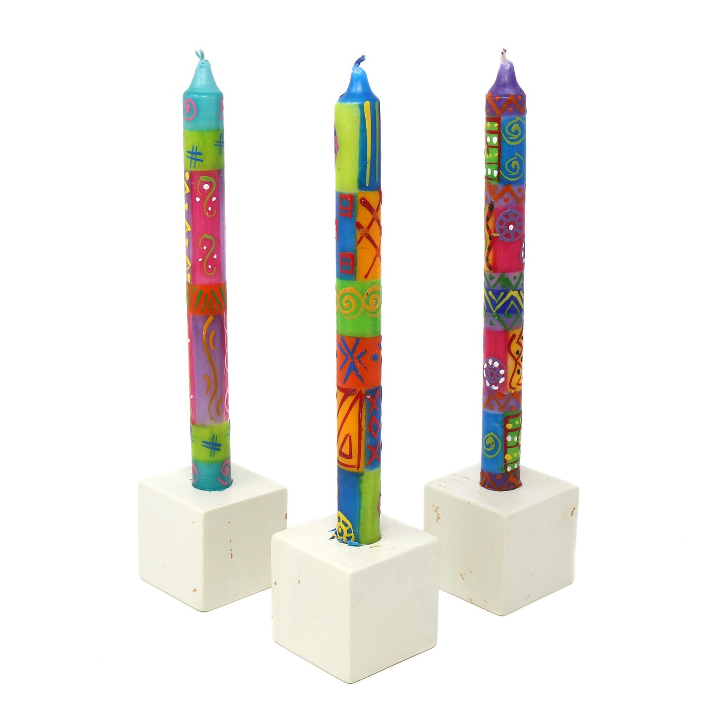 tall-hand-painted-candles-three-in-box-shahida-design