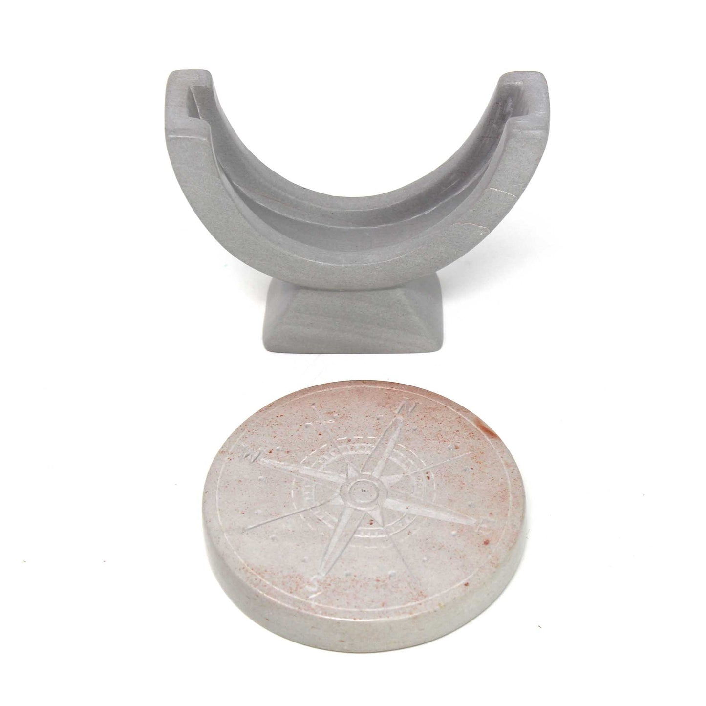 compass-soapstone-sculpture-light-gray-stone