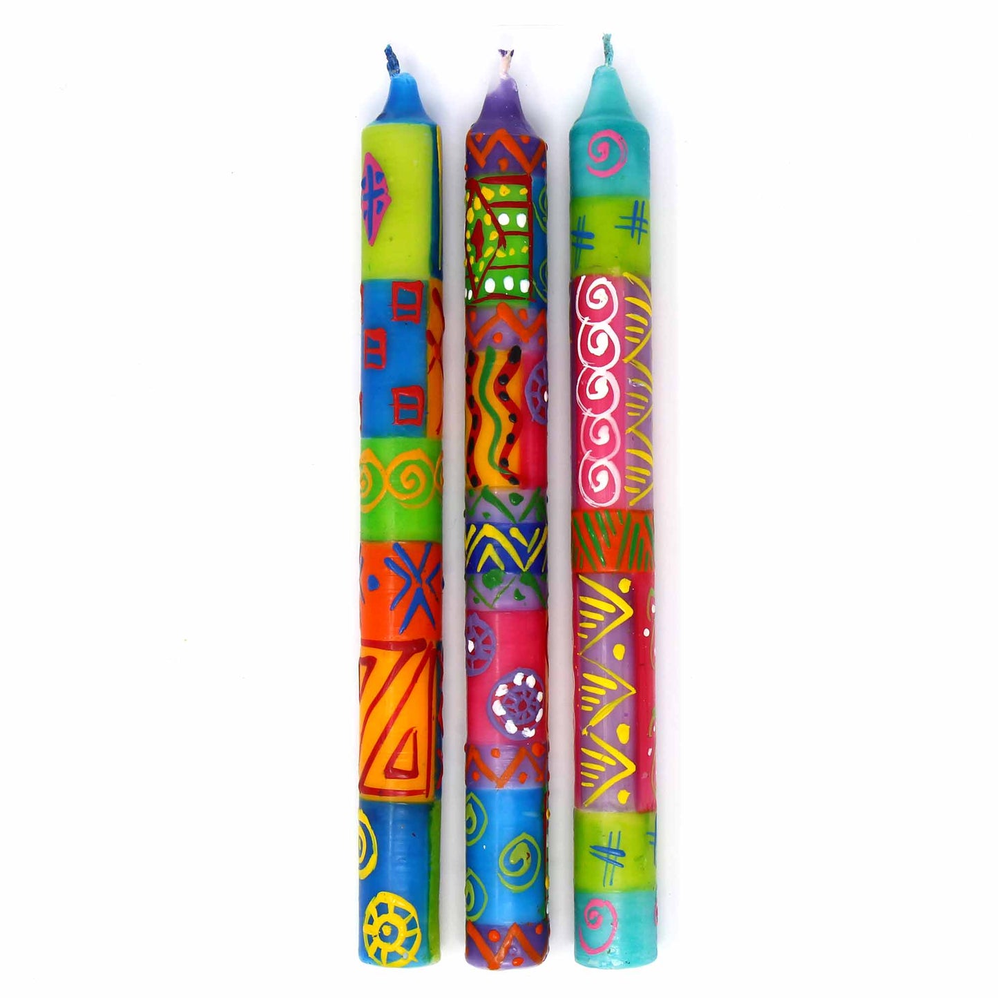 tall-hand-painted-candles-three-in-box-shahida-design
