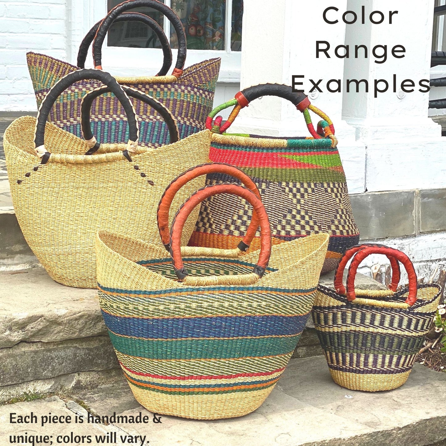 bolga-tote-mixed-colors-with-leather-handle-18-inch