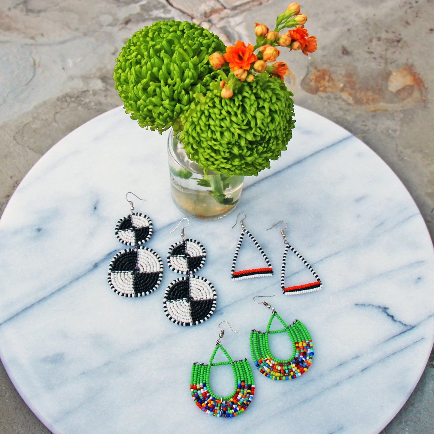 maasai-bead-basket-dangle-earrings