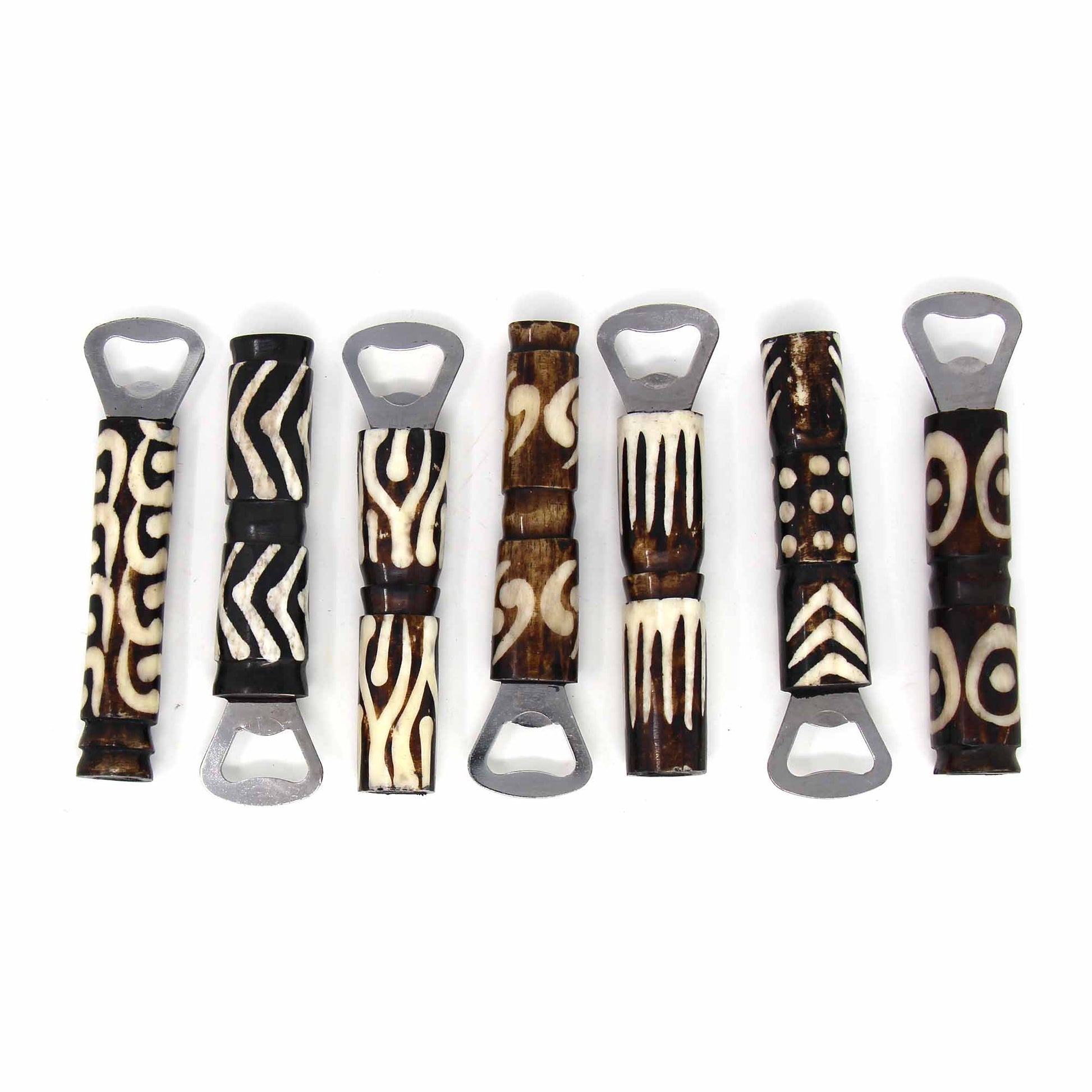 african-batik-bone-bottle-opener-mixed-designs