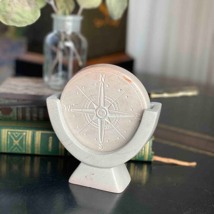 compass-soapstone-sculpture-light-gray-stone