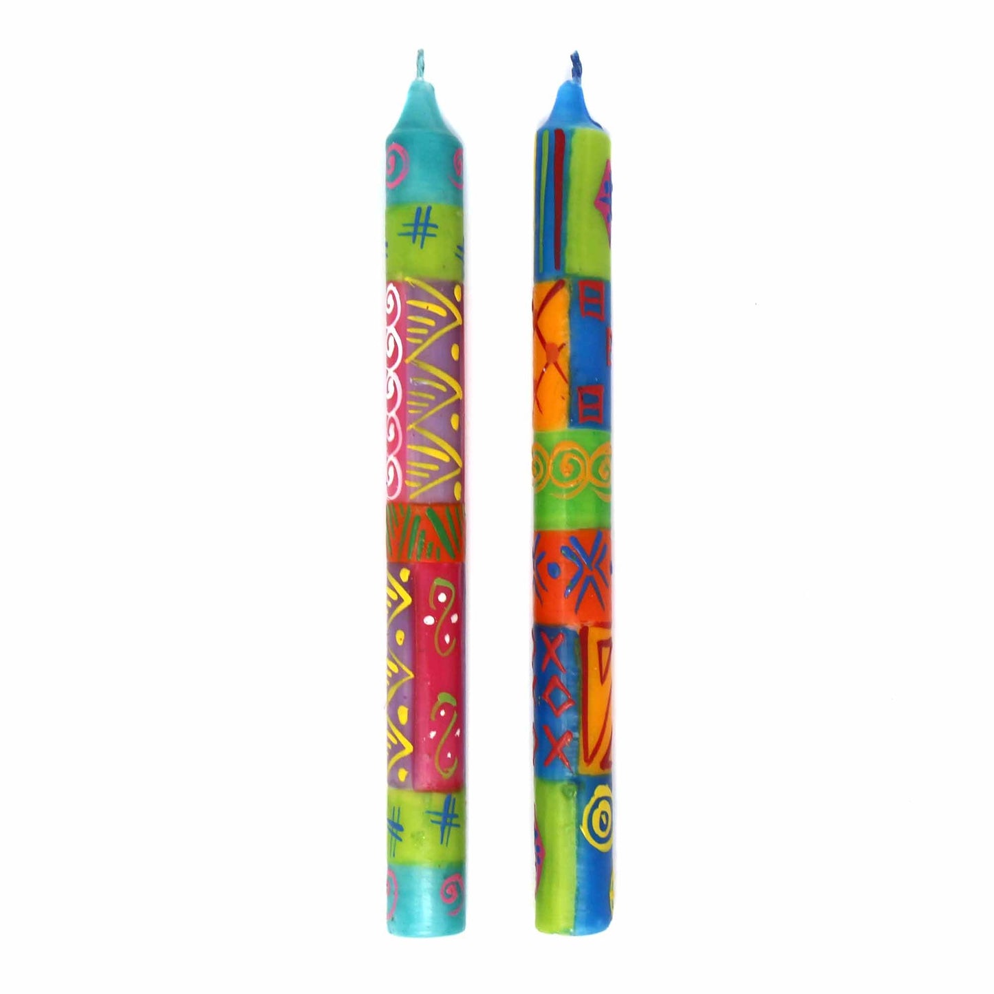 hand-painted-dinner-candles-pair-shahida-design