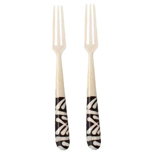 long-batik-bone-appetizer-forks-set-of-2