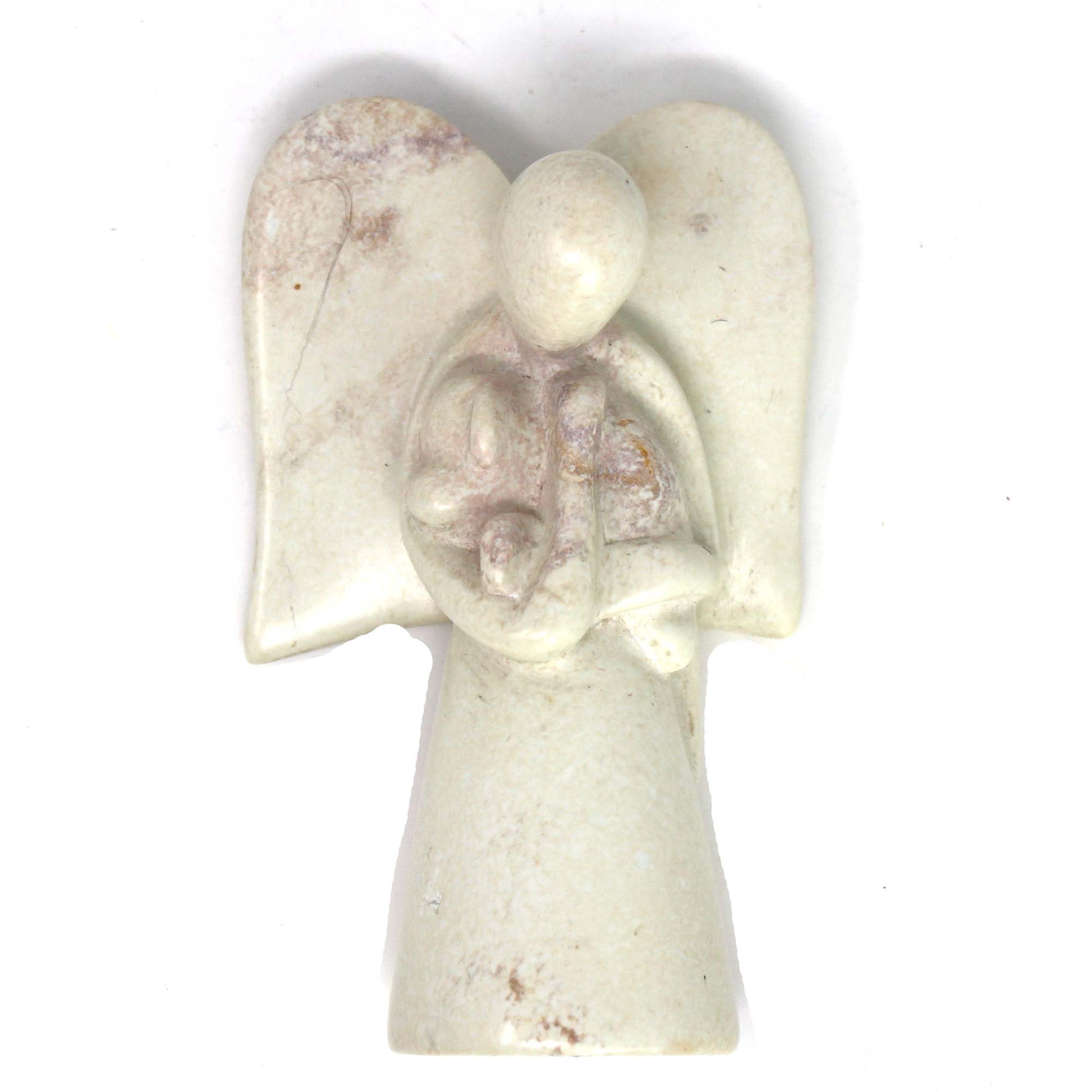 angel-soapstone-sculpture-holding-dog