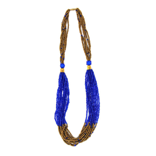 multistrand-maasai-bead-necklace-lapis-blue-and-gold