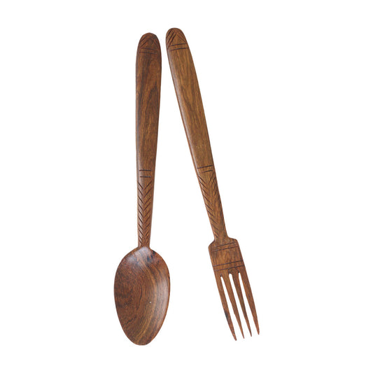 Wooden Salad Set