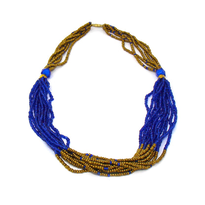 multistrand-maasai-bead-necklace-lapis-blue-and-gold