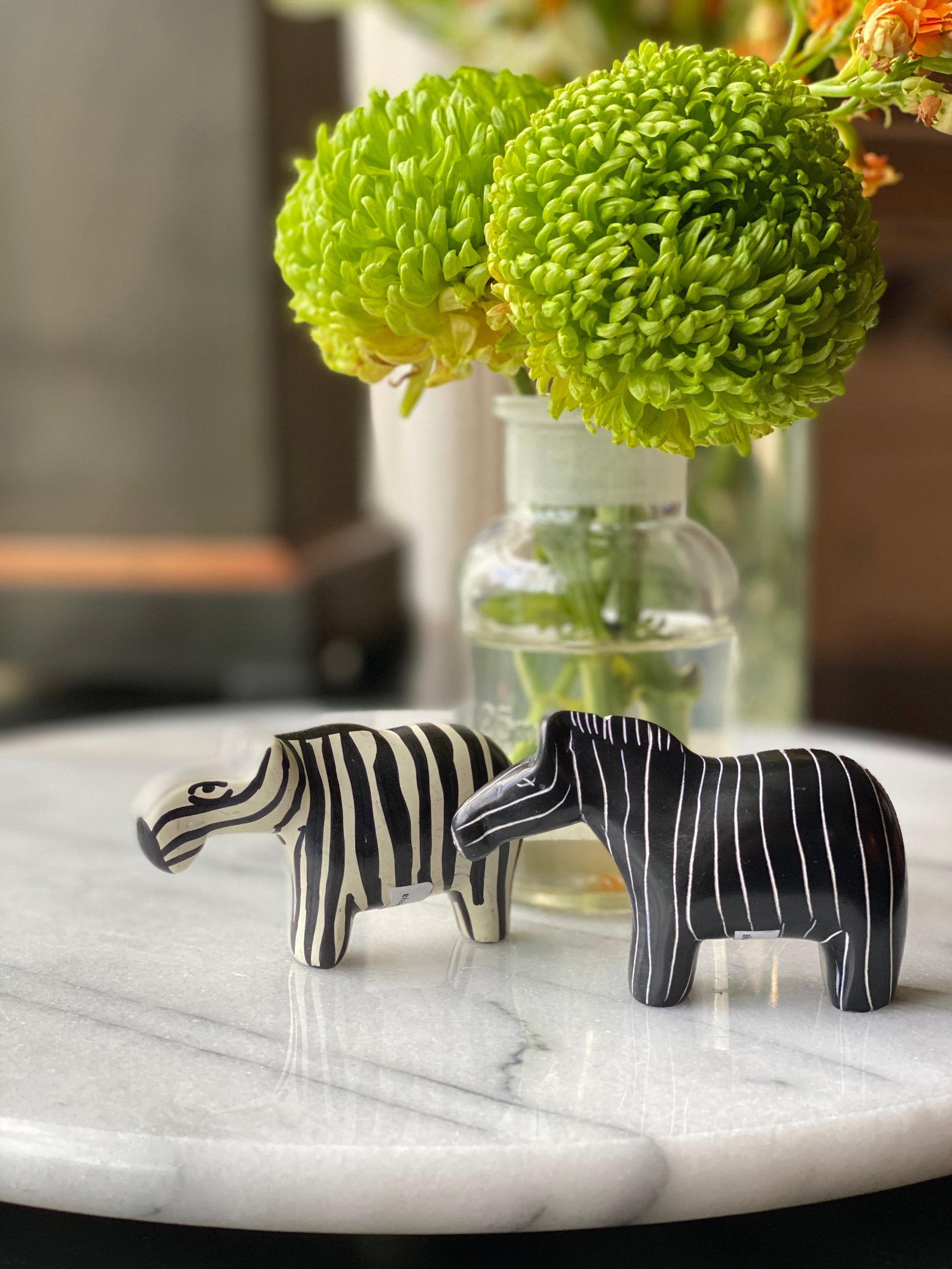 zebra-soapstone-sculptures-set-of-2