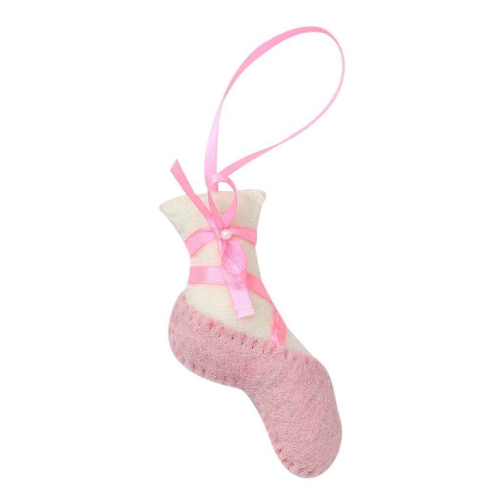 pink-ballet-slipper-felt-ornament-global-groove