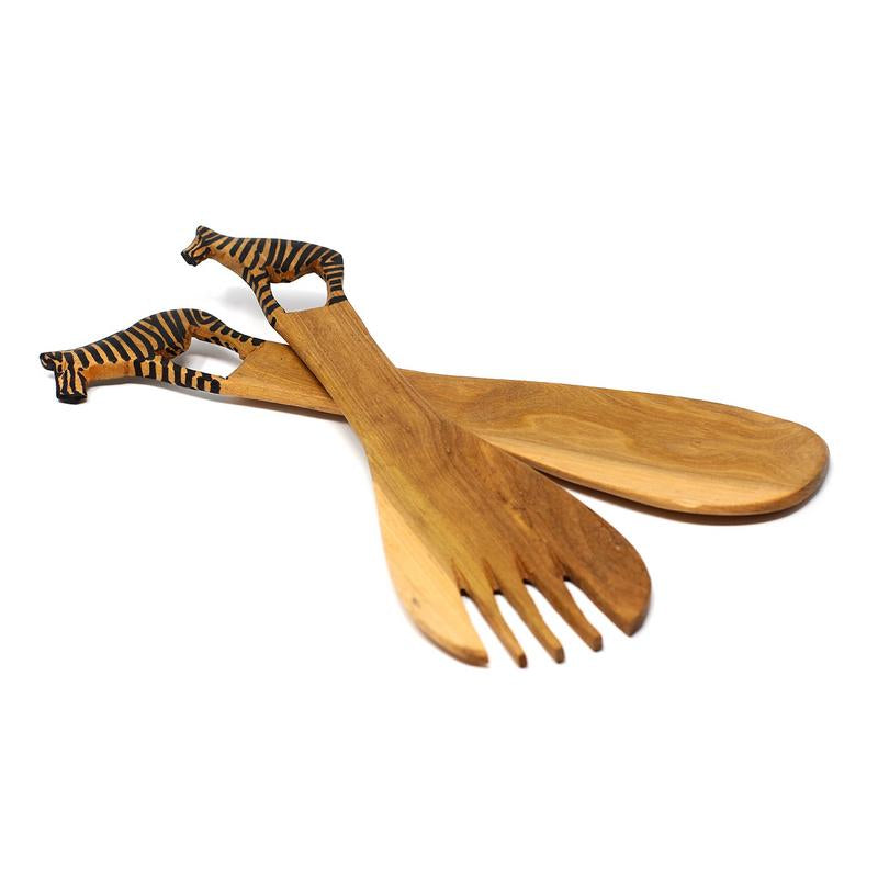 zebra-salad-serving-set