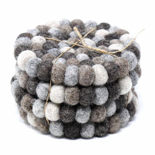 hand-crafted-felt-ball-coasters-from-nepal-4-pack-multicolor-greys-global-groove-t