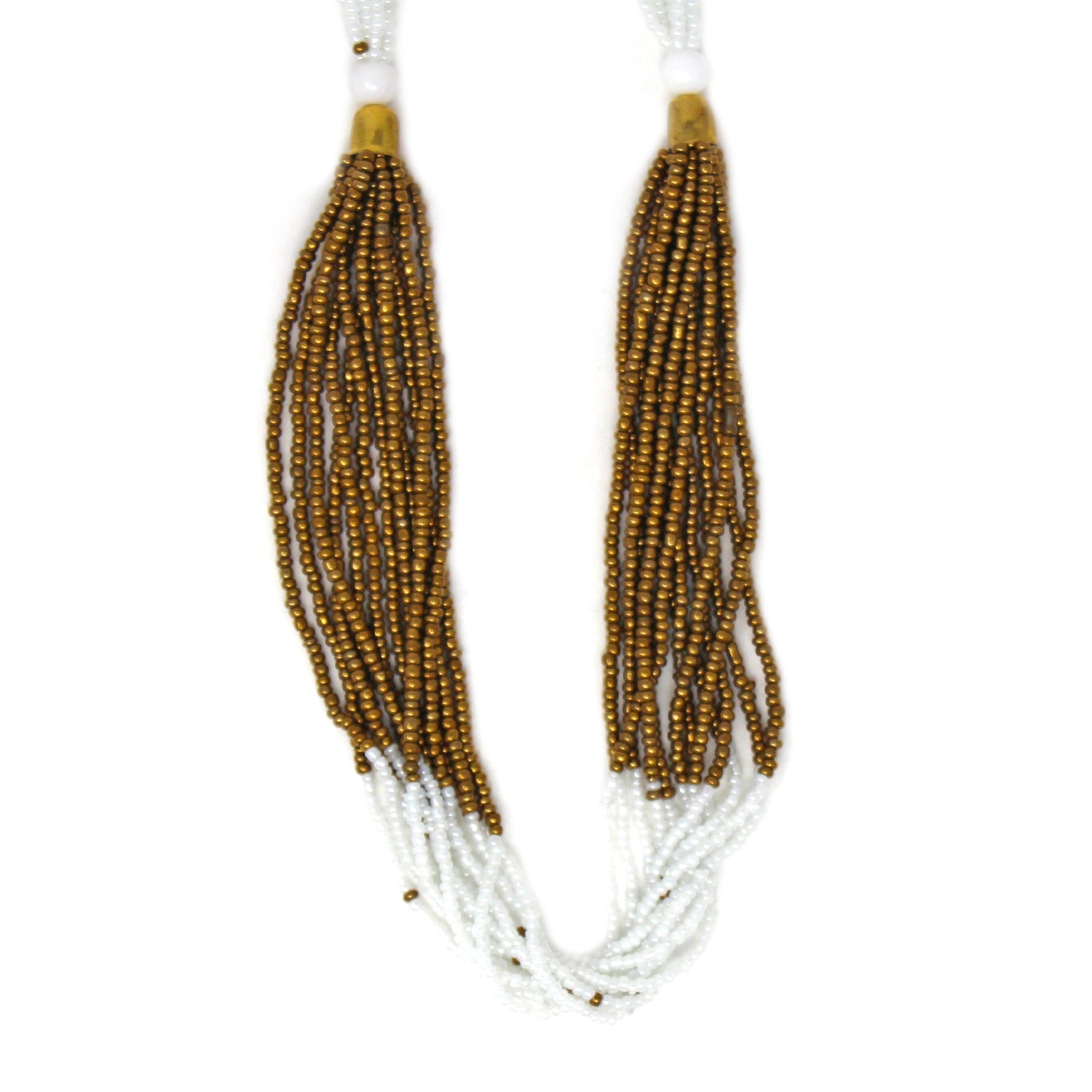 multistrand-maasai-bead-necklace-white-and-gold