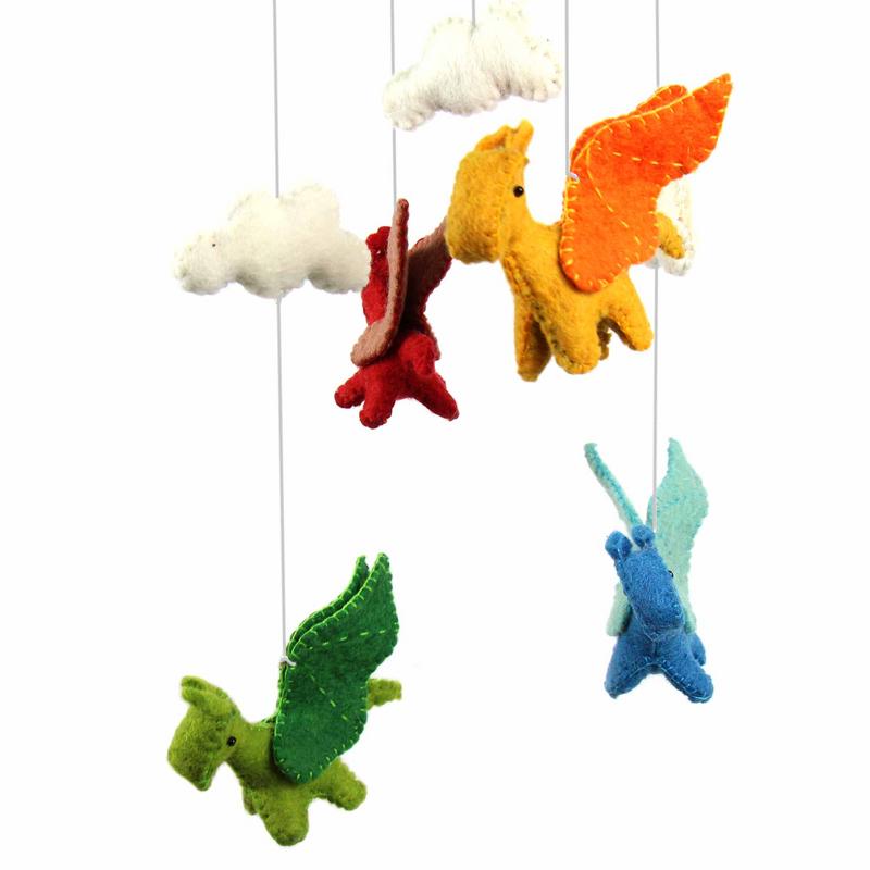 felt-dragon-mobile