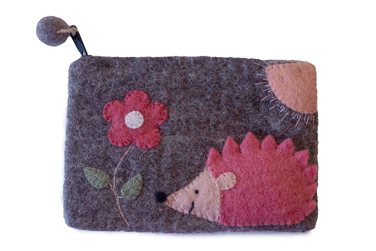 hand-crafted-felt-hedgehog-pouch