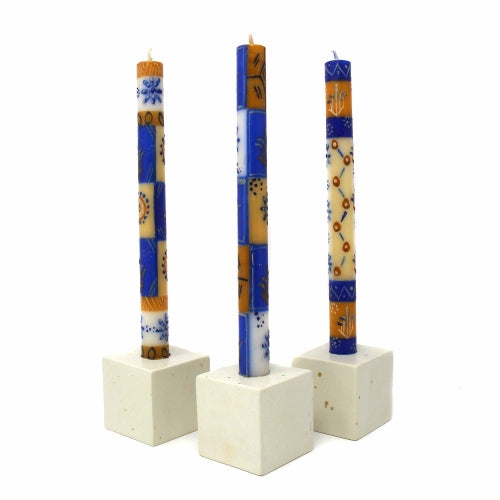 tall-hand-painted-candles-three-in-box-durra-design-nobunto