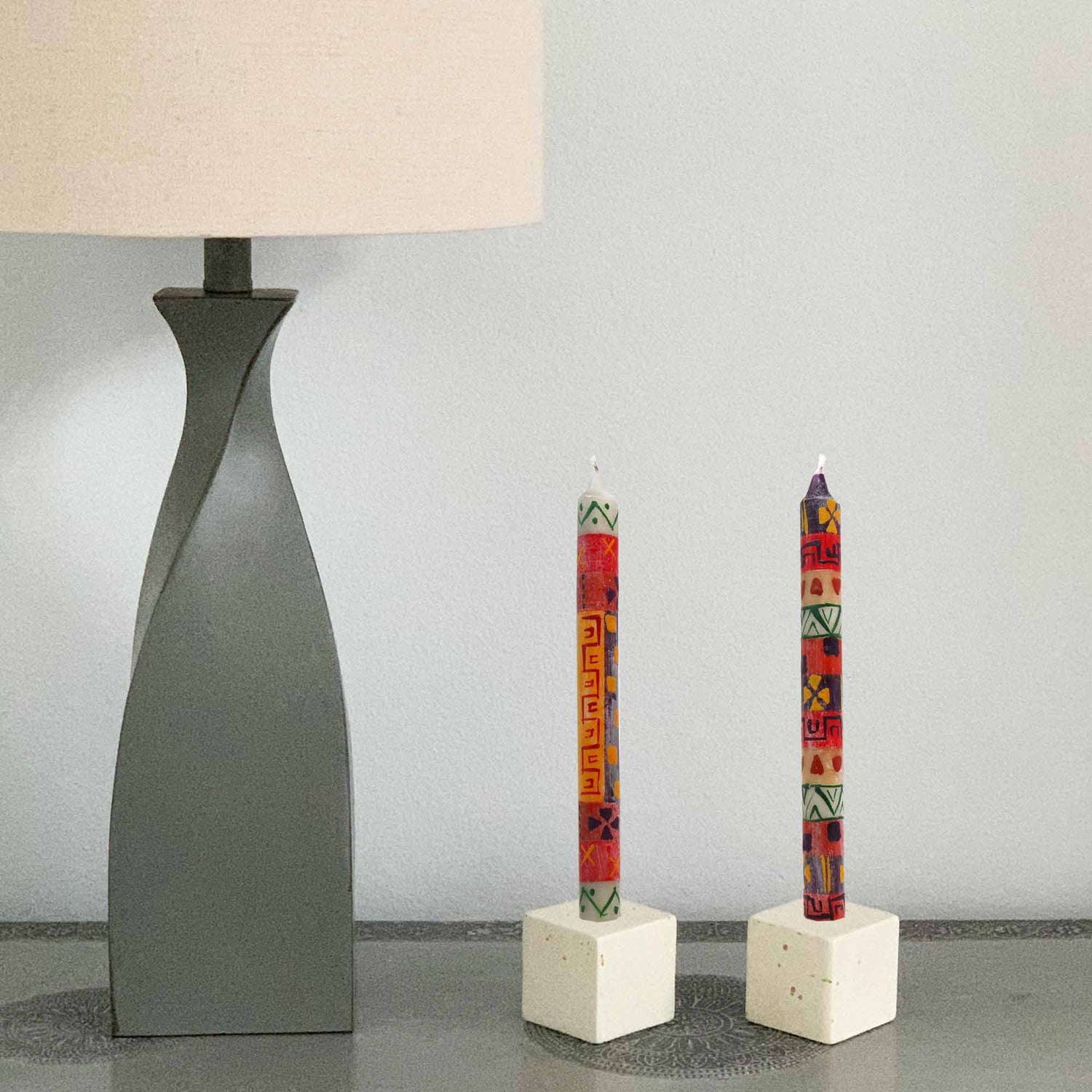 set-of-three-boxed-tall-hand-painted-candles-indaeuko-design-nobunto