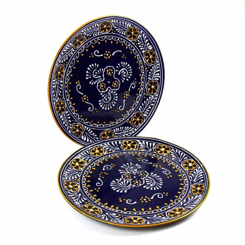 dinner-plates-11-8in-blue-set-of-two-encantada