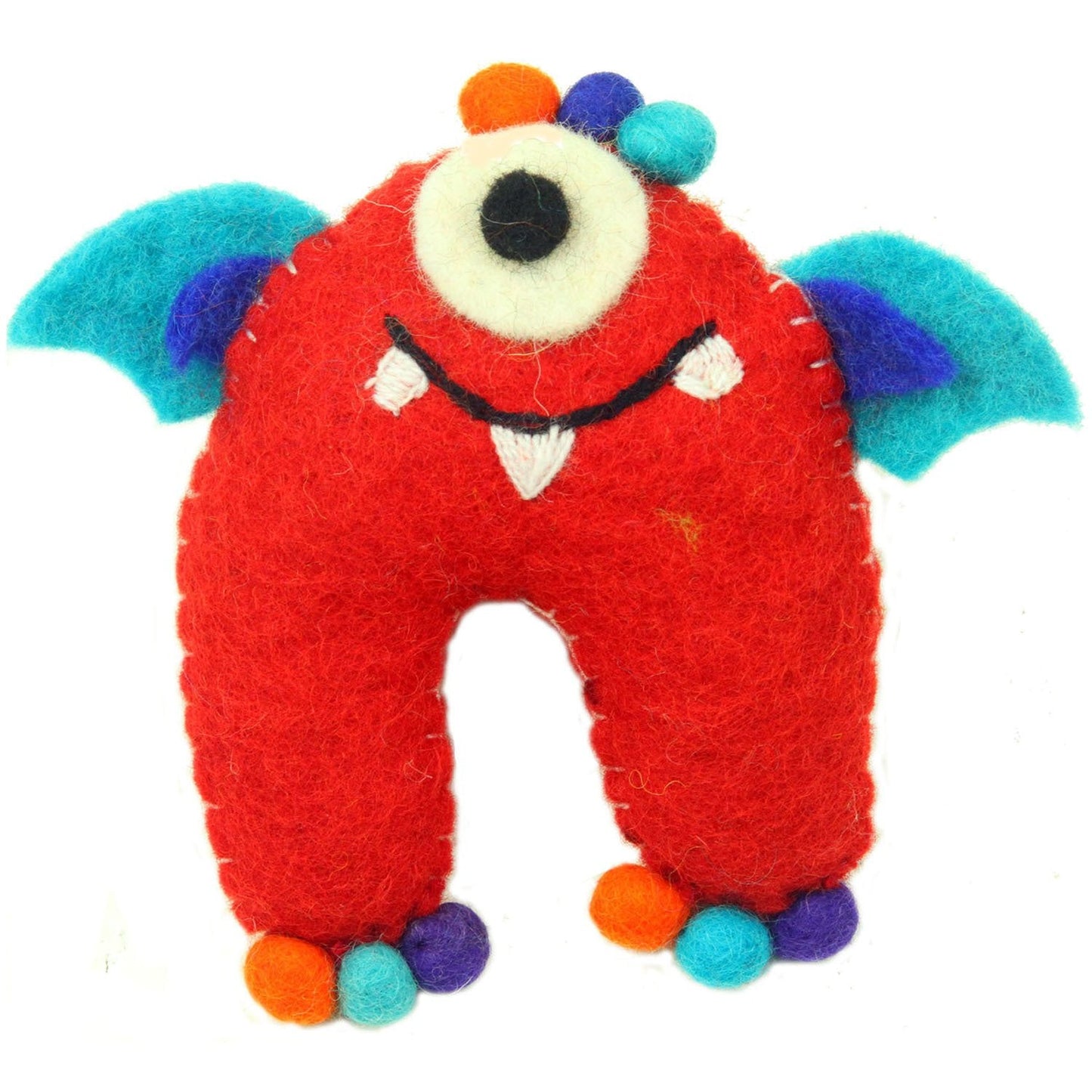 hand-felted-one-eyed-red-tooth-monster-with-wings-global-groove