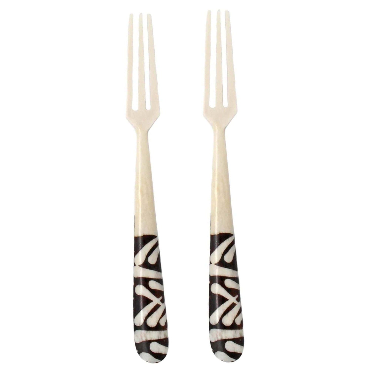 long-batik-bone-appetizer-forks-set-of-2