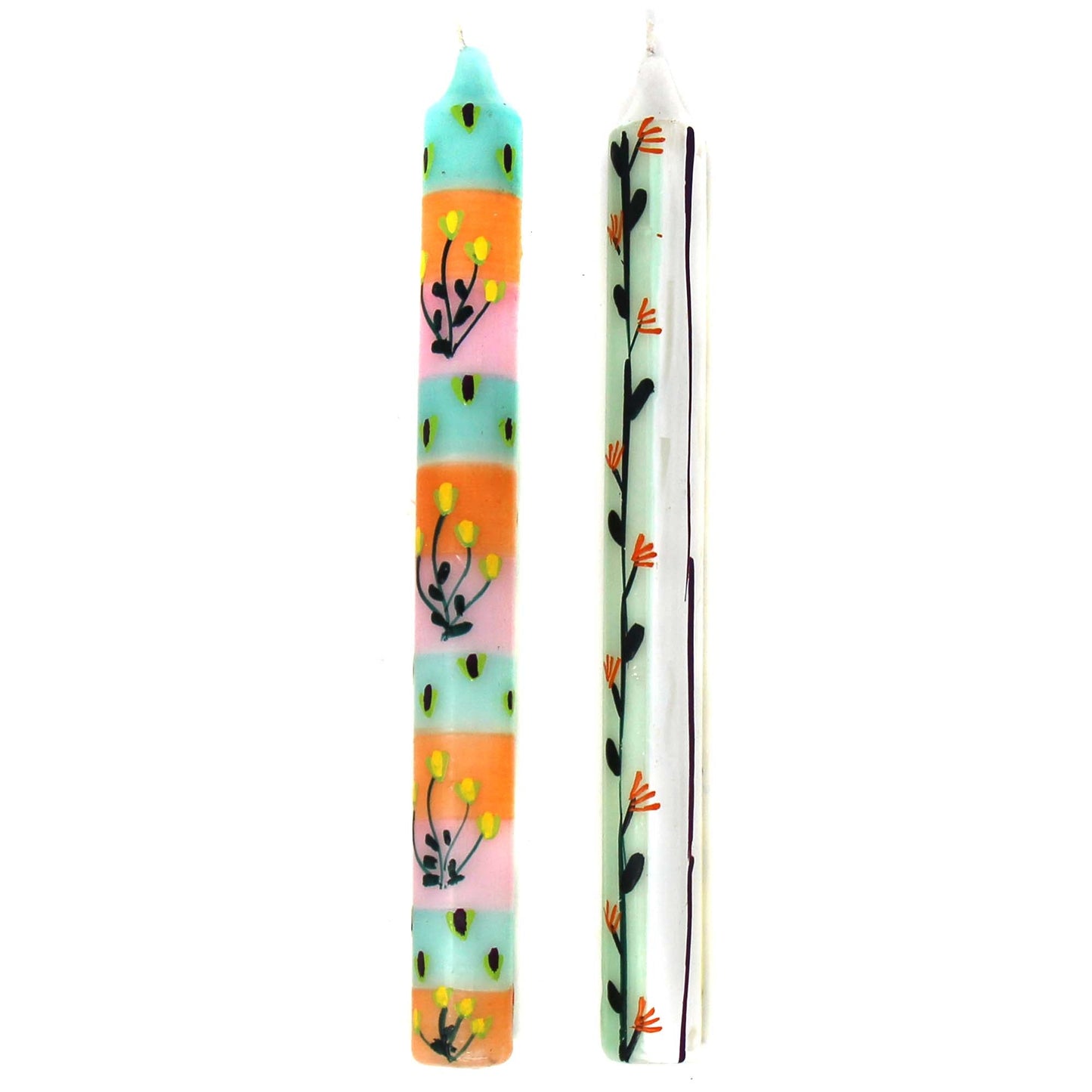tall-hand-painted-candles-pair-imbali-design-nobunto