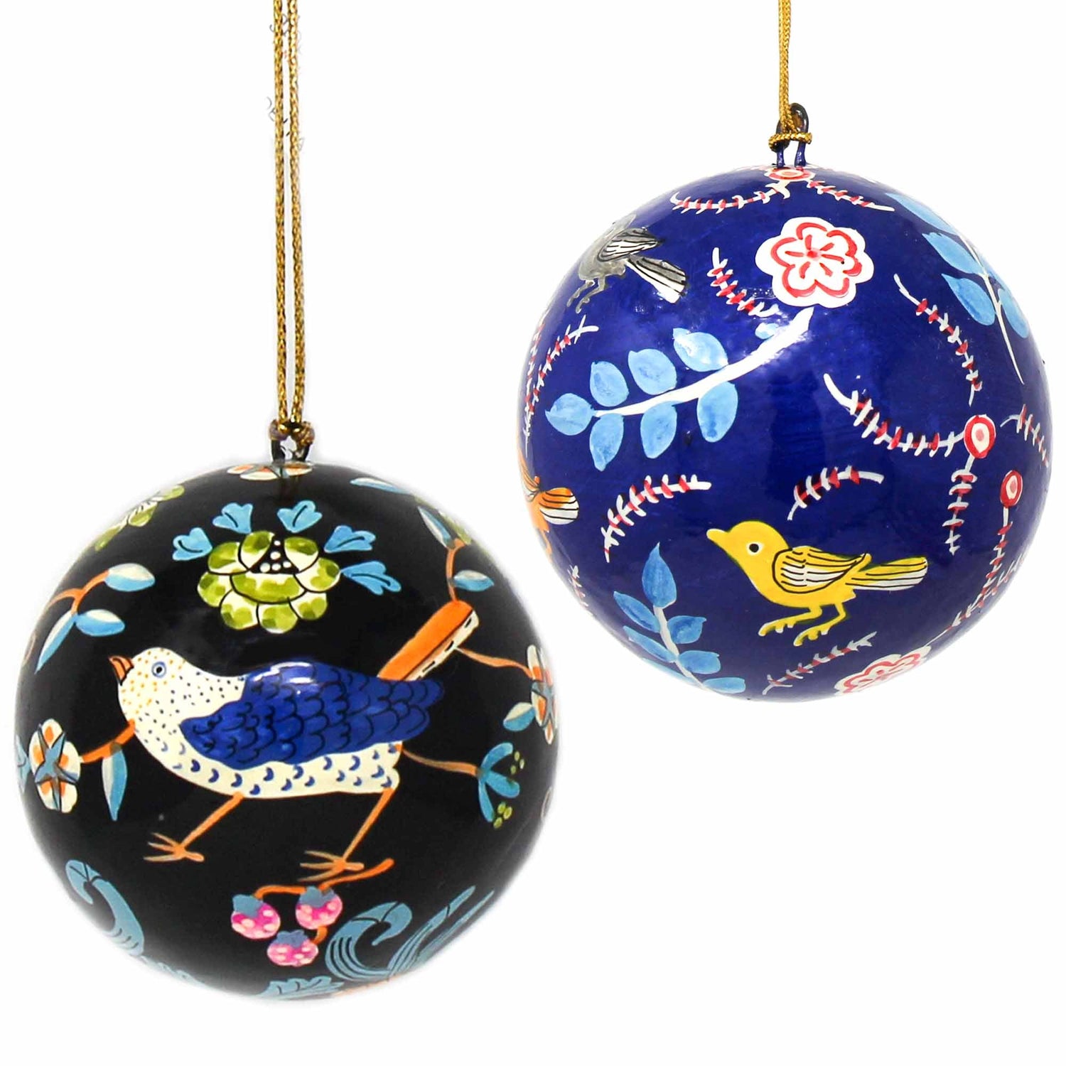 handpainted-birds-with-flowers-ornament-set-of-2