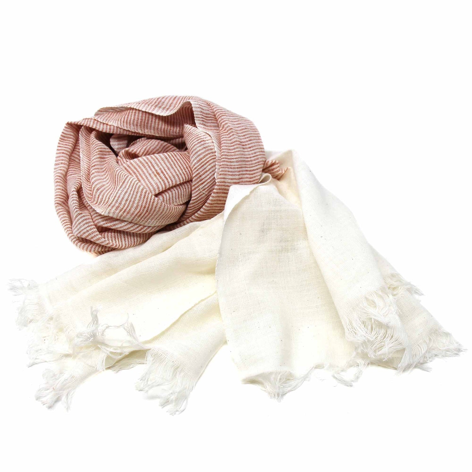 dyed-rust-and-cream-cotton-scarf-with-fringes