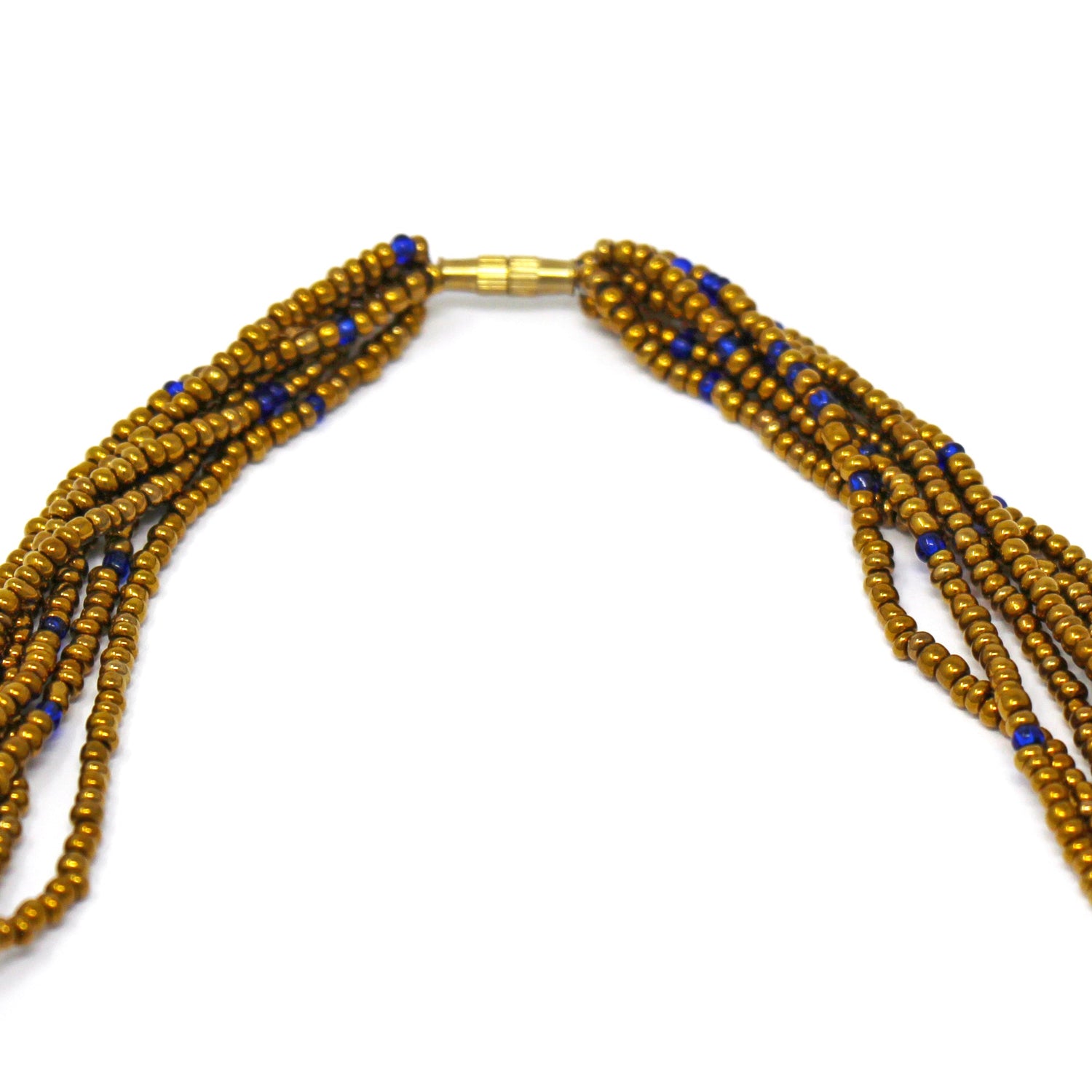 multistrand-maasai-bead-necklace-white-and-gold