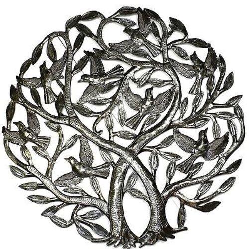 double-tree-of-life-metal-wall-art-24-inch-diameter-croix-des-bouquets