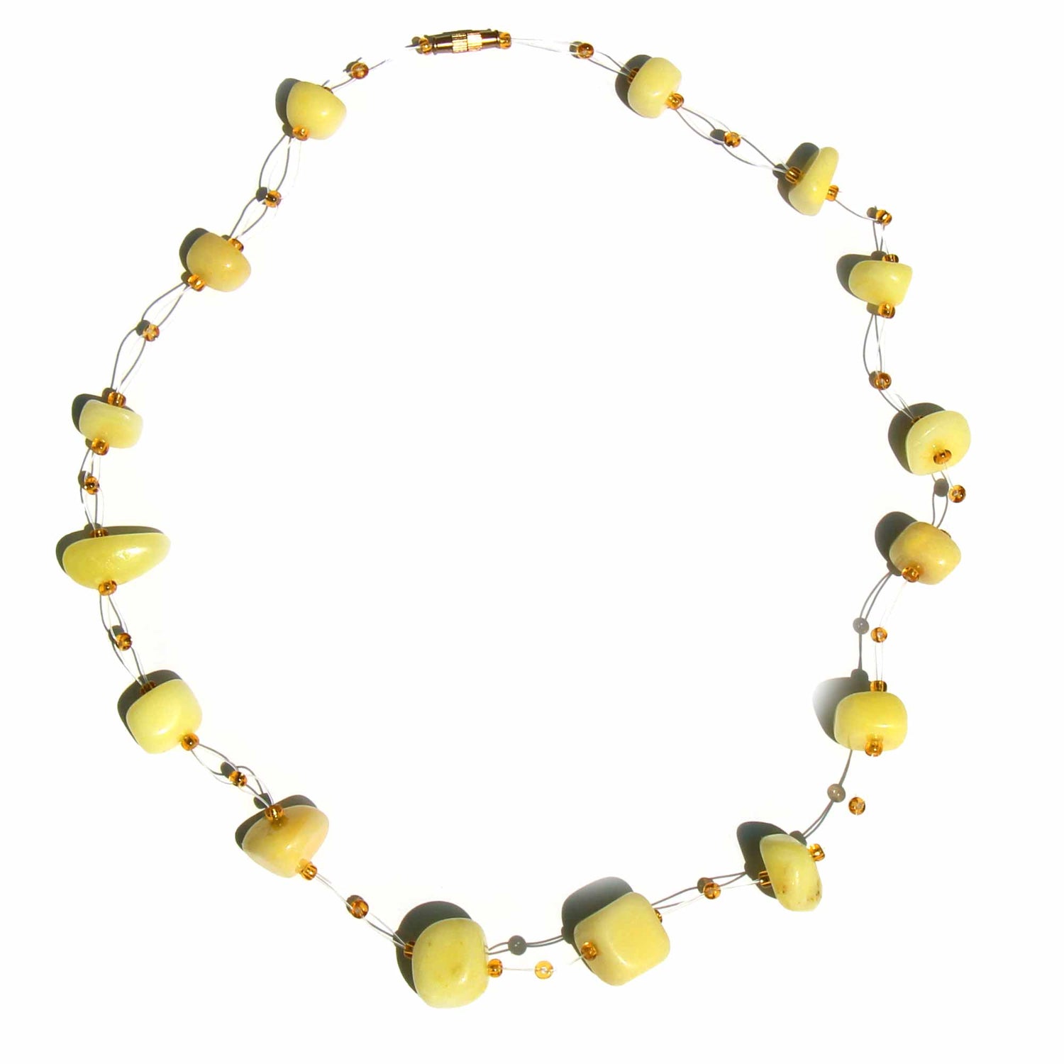 floating-stone-maasai-bead-necklace-yellow