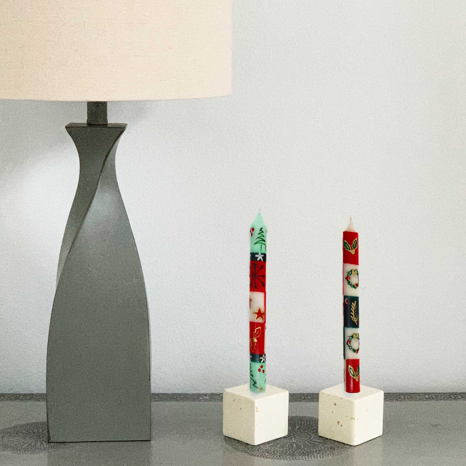 set-of-three-boxed-tall-hand-painted-candles-ukhisimui-design-nobunto