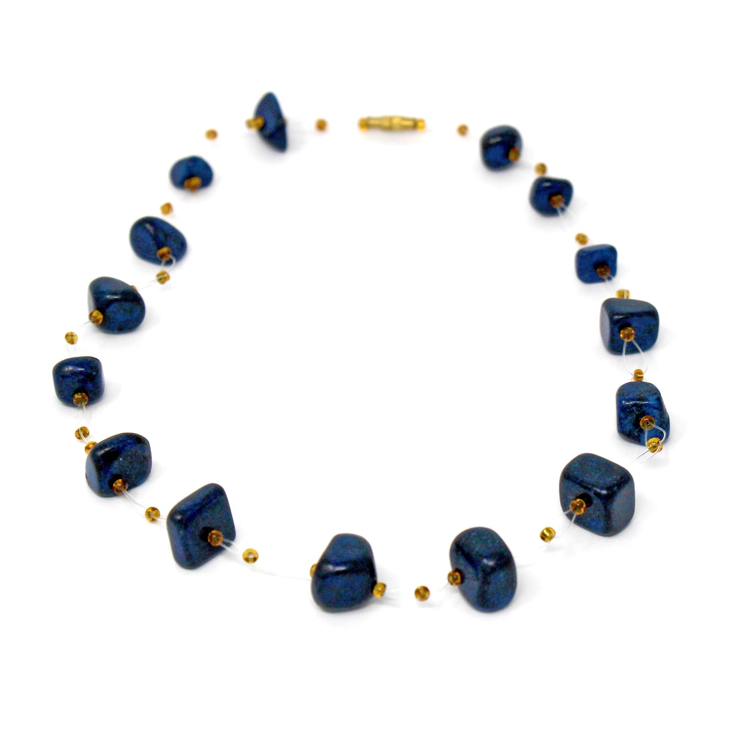 floating-stone-maasai-bead-necklace-navy