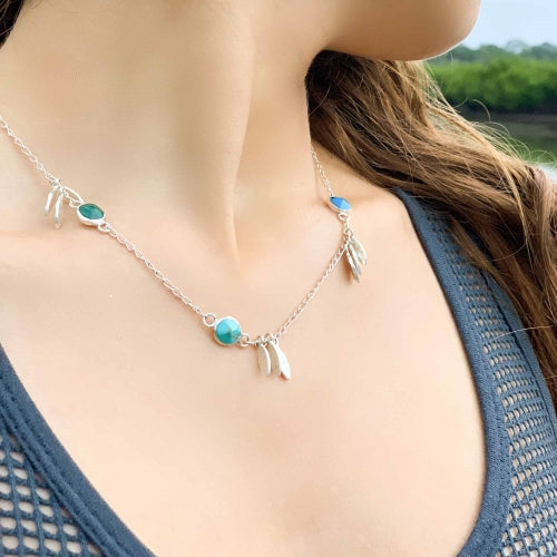 necklace-feathers-and-turquoise