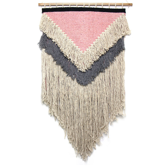 handwoven-boho-wall-hanging-pink-with-cream-fringe