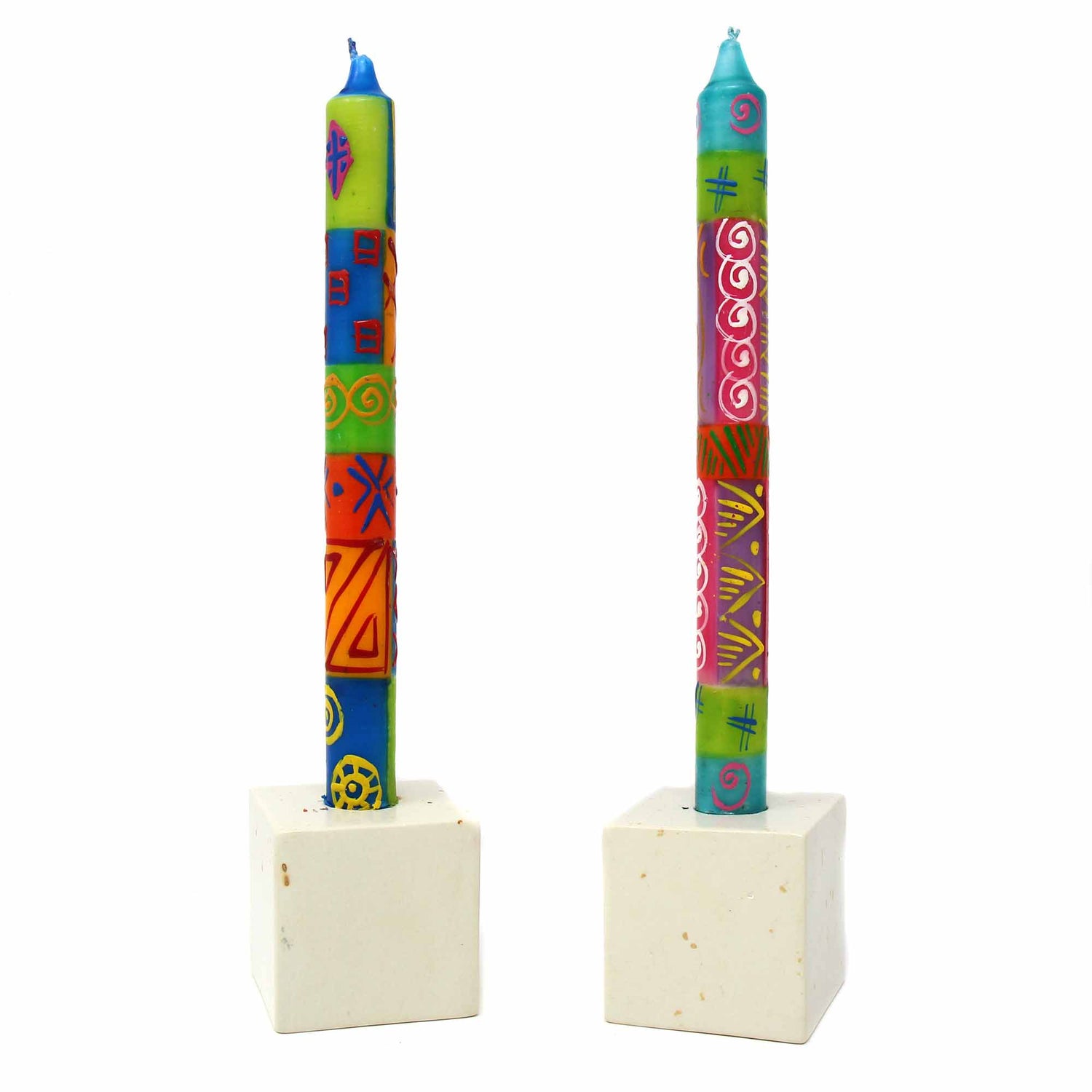 hand-painted-dinner-candles-pair-shahida-design