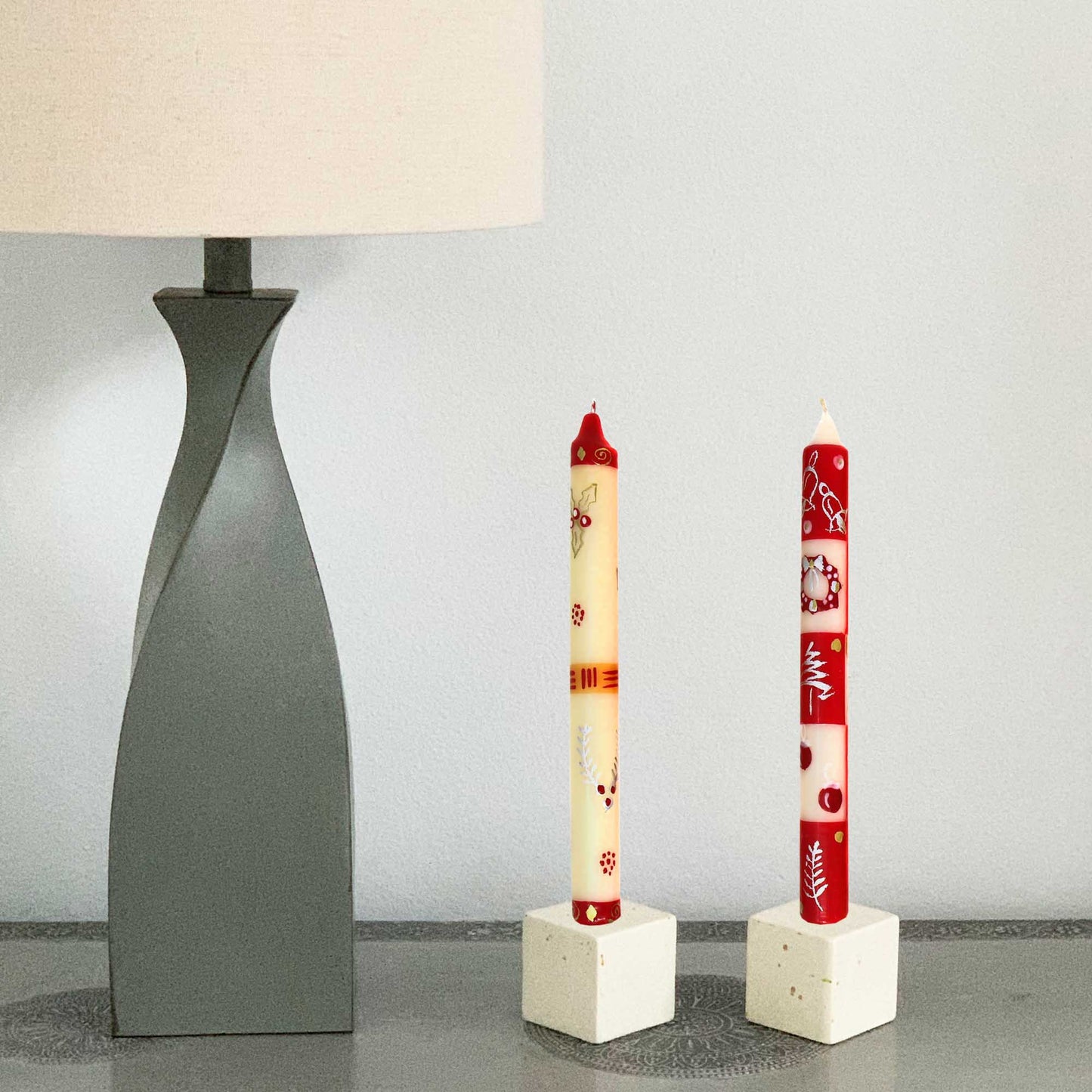 tall-hand-painted-candles-pair-kimweta-design-nobunto
