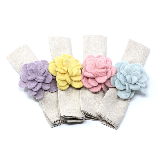 hand-felted-zinnia-napkin-rings-set-of-four-colors-global-groove-t