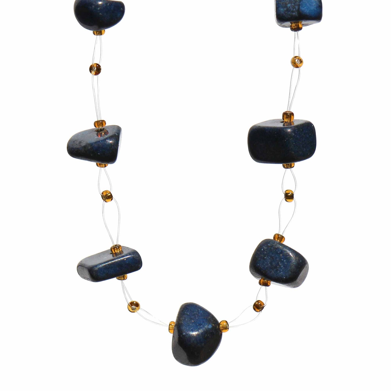 floating-stone-maasai-bead-necklace-navy