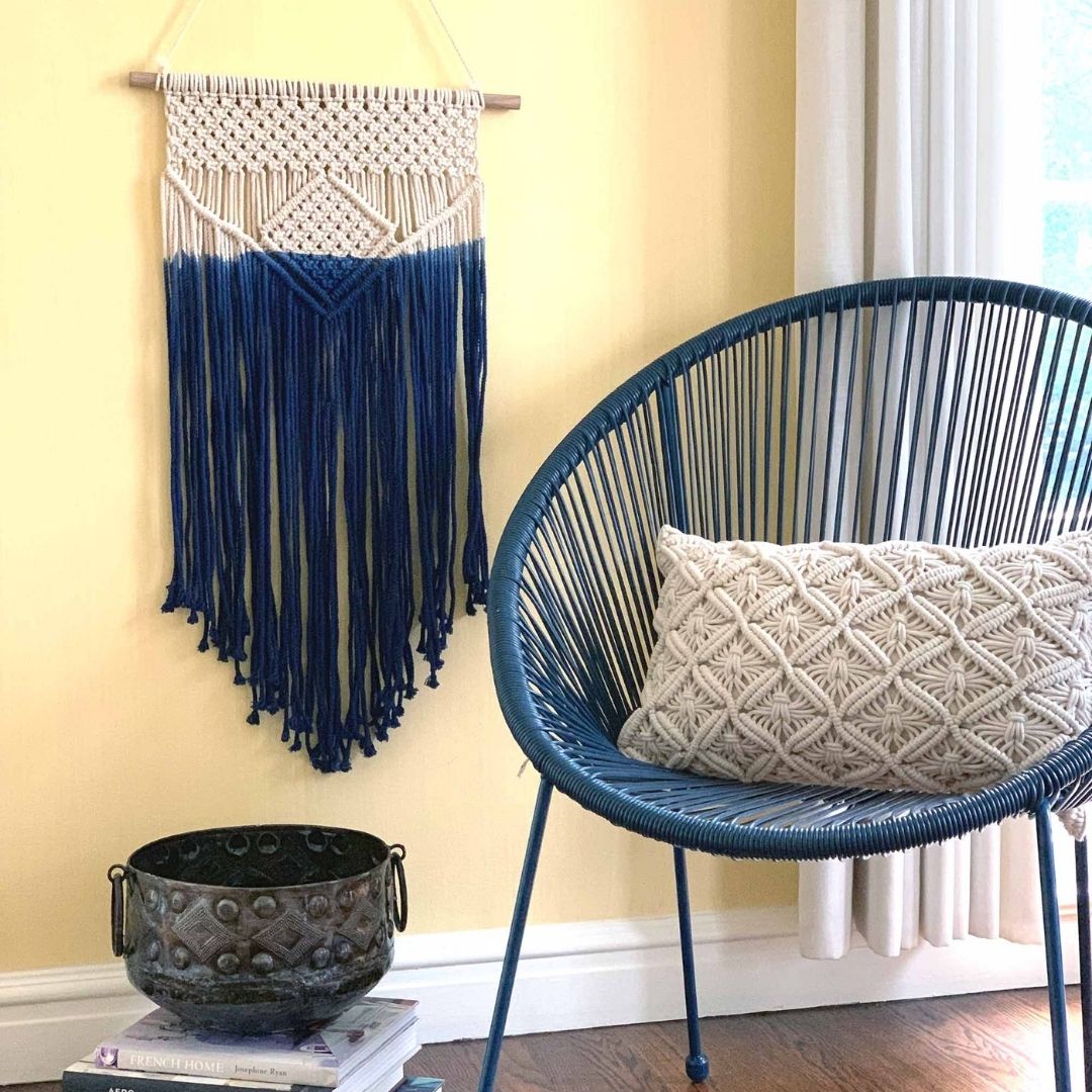 macrame-wall-hanging-in-blue