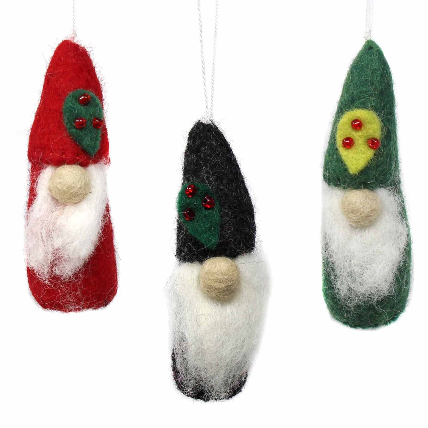 christmas-gnome-felt-ornaments-set-of-3