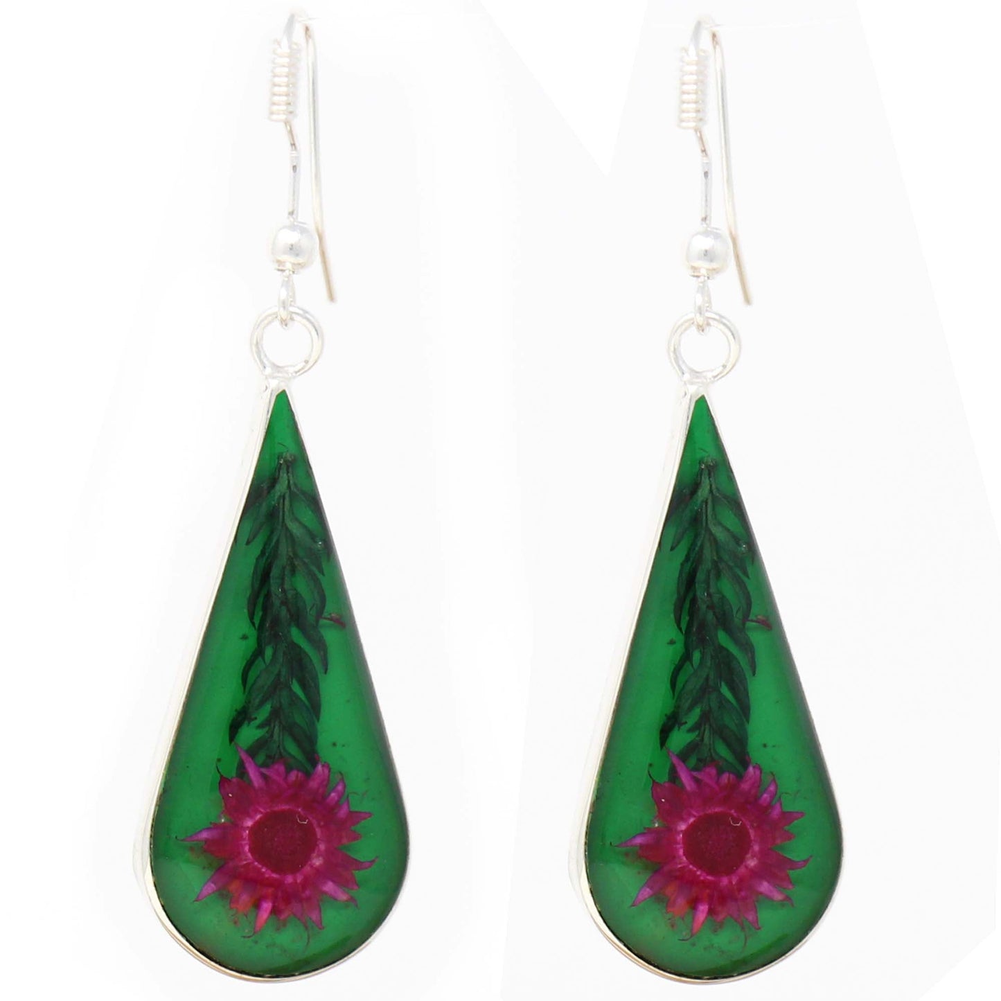 pink-pressed-flower-teardrop-earrings