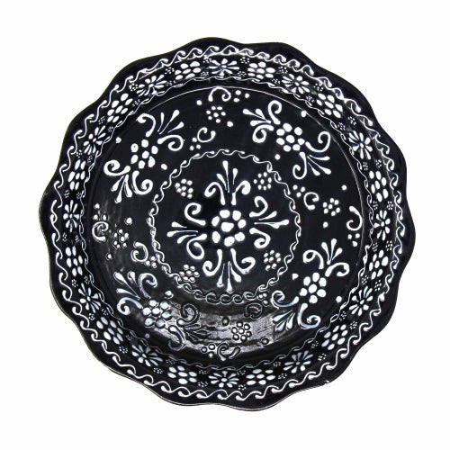encantada-handmade-pottery-serving-dish-black-white