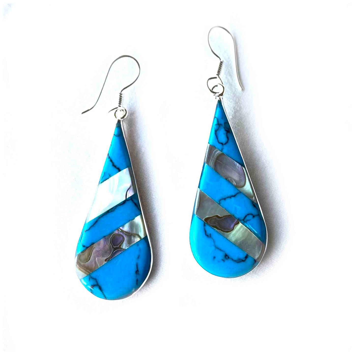 abalone-turquoise-striped-teardrop-earrings