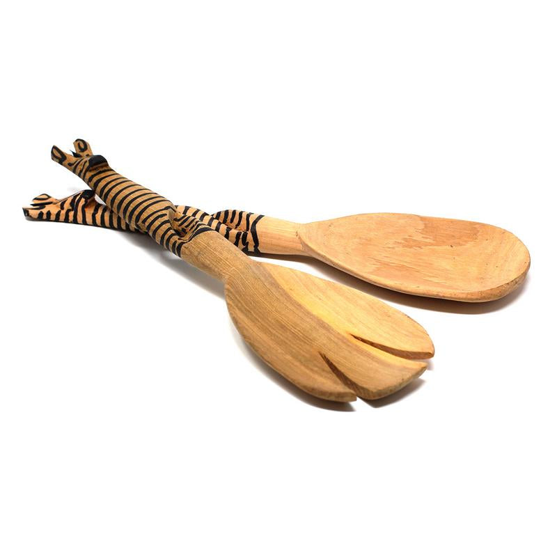 hand-carved-zebra-salad-tongs-jedando-handicrafts